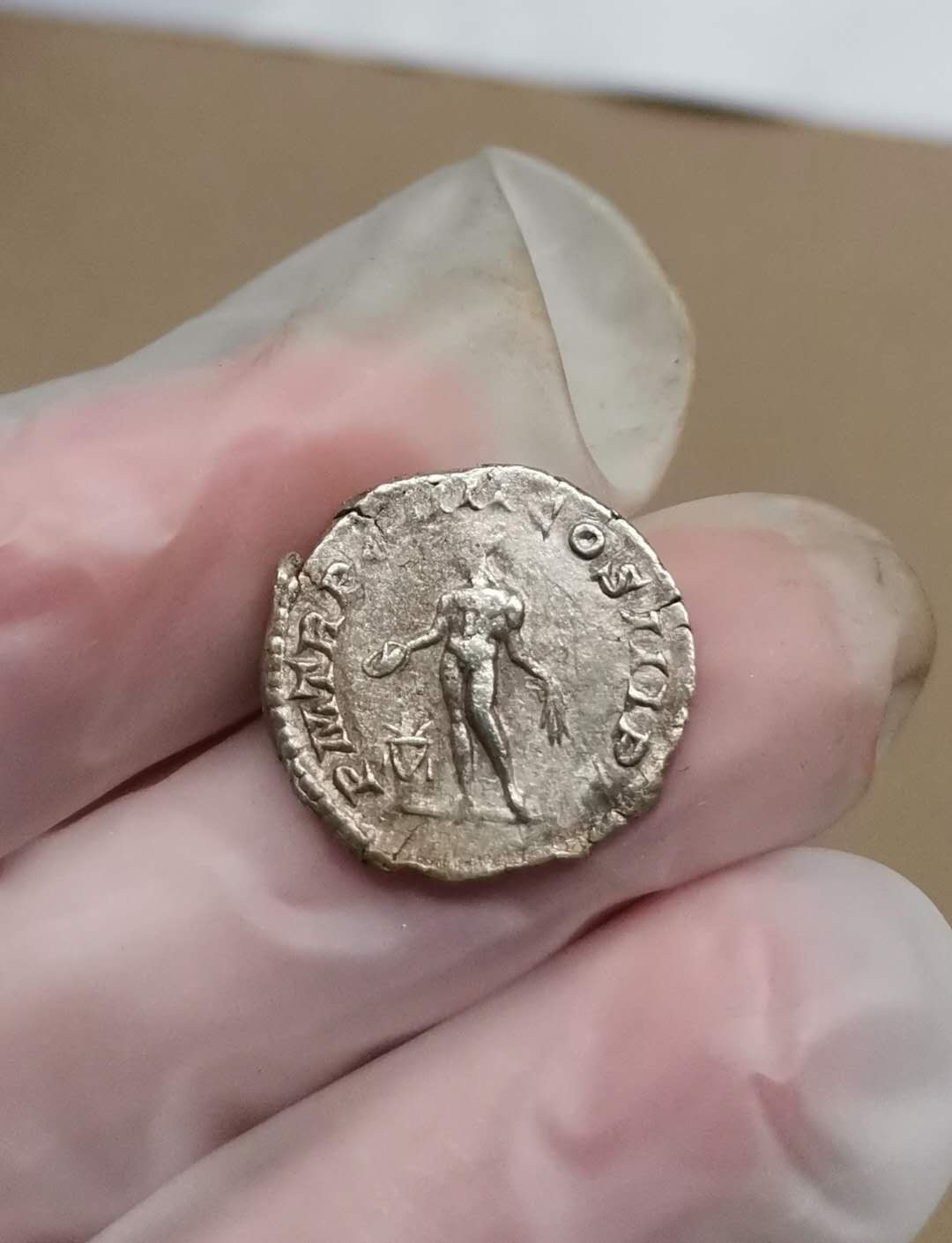 丝路古币 古罗马帝国 皇帝 赛维鲁 第纳尔银币