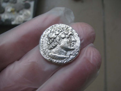 丝路古币 - 古希腊 托勒密王朝 银币