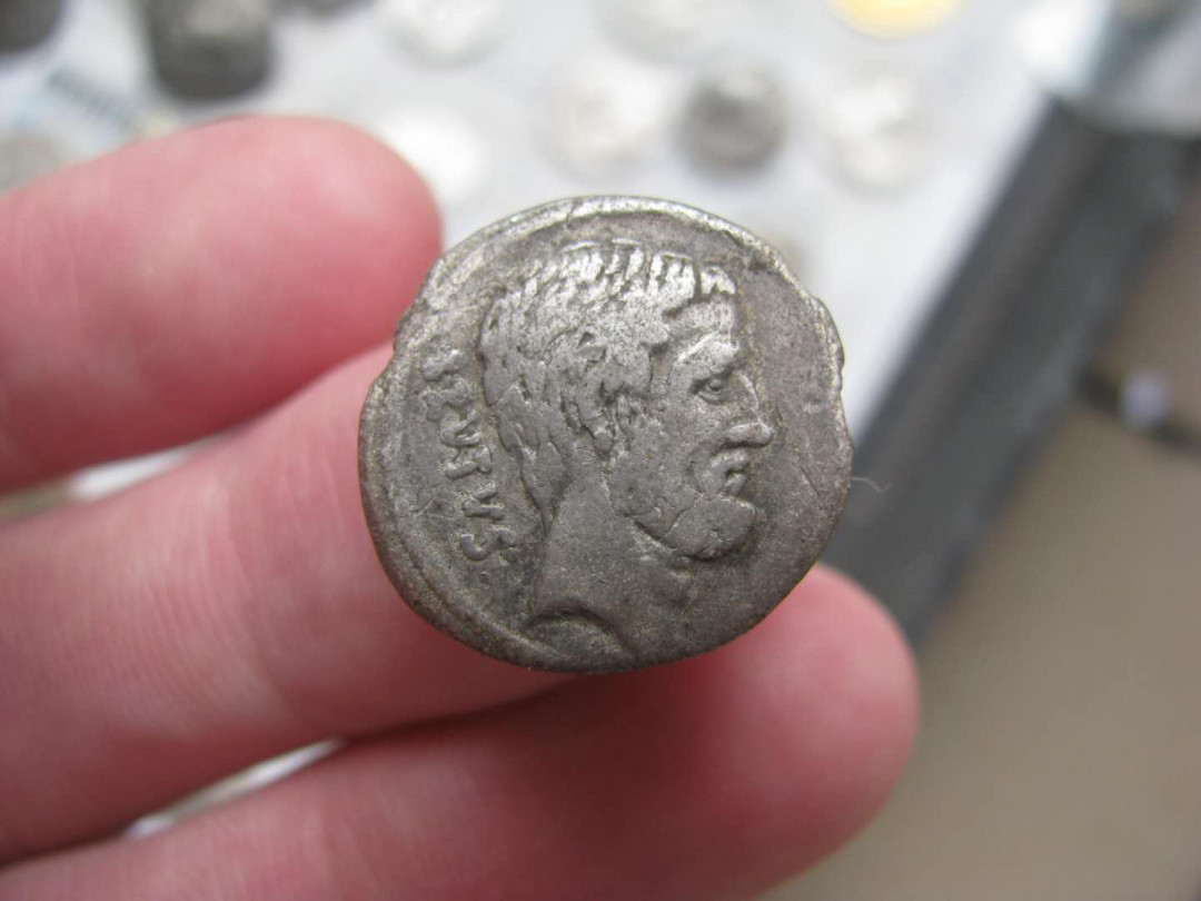 丝路古币 罗马共和国 布鲁图斯 第纳尔银币