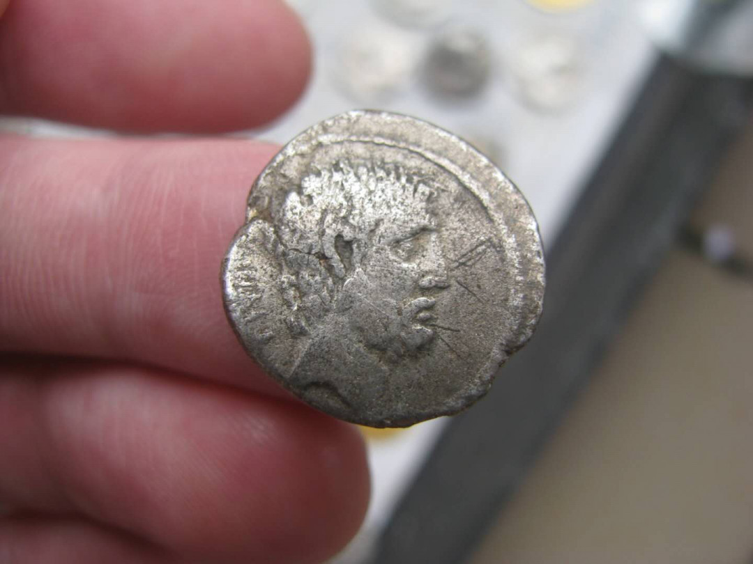 丝路古币 罗马共和国 布鲁图斯 第纳尔银币