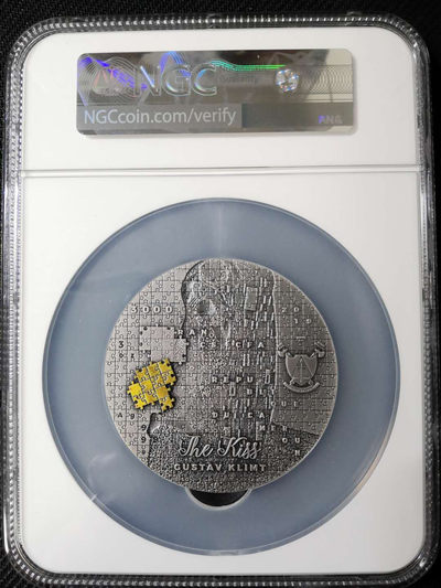 【随心拍&Getcoins】钱币拍卖第七十～期 喀麦隆拼图吻3盎司银币