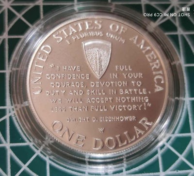 燕姐换藏第三十七拍 英美法诺曼底登陆银币三枚原盒带证书