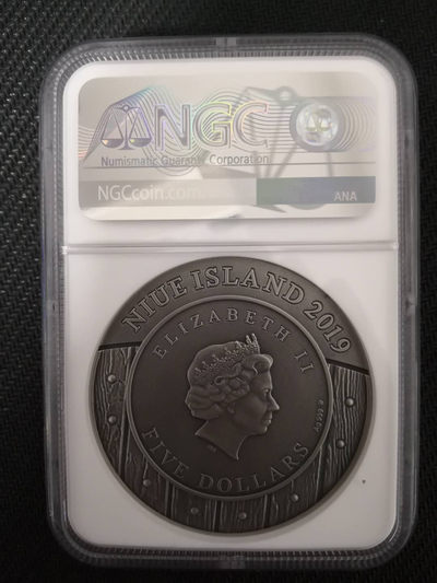 【随心拍&Getcoins】钱币拍卖第七十～期 亚马逊女战士系列第一枚2盎司银币