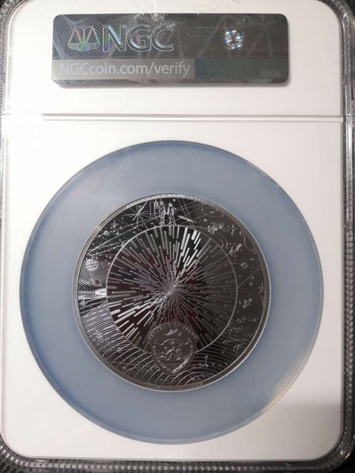 【随心拍&Getcoins】钱币拍卖第七十～期 2盎司帕劳宇宙银币