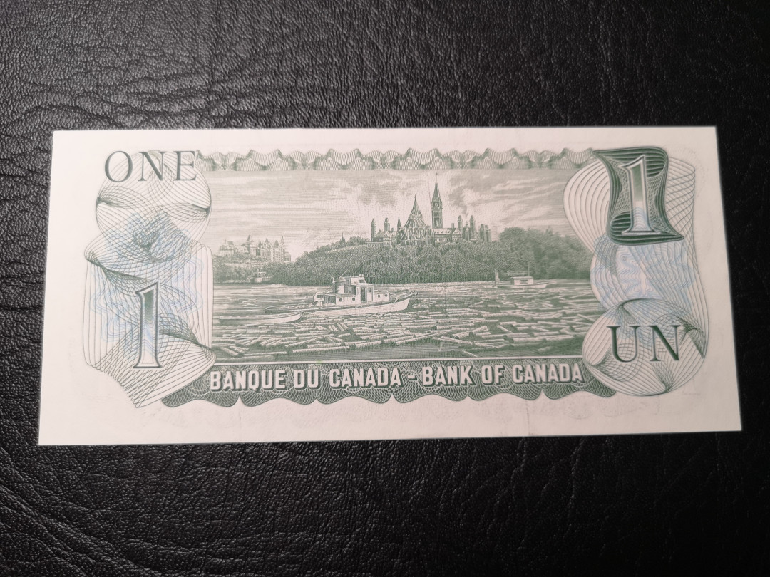 《外钞收藏家》第八十五期拍卖 加拿大风景版 1加元 全新品相