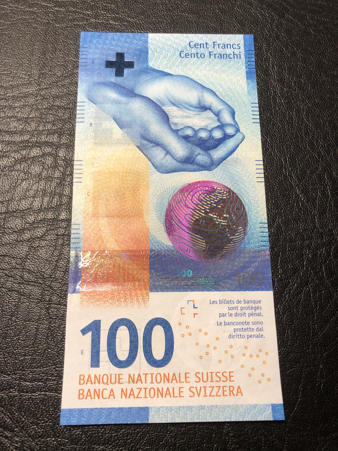 《外钞收藏家》第八十五期拍卖 瑞士最新版100法郎 全新绝品