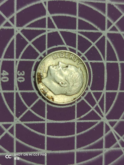 燕姐换藏第三十七拍 1964年罗斯福10美分小银币