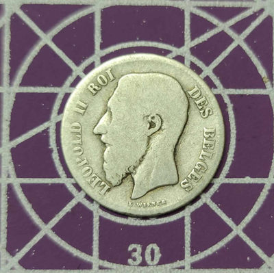 燕姐换藏第三十七拍 比利时50分银币