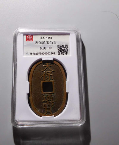 天保通宝当百88 - 天保通宝当百88