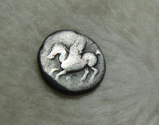 阿尔特米德古典钱币中国微拍第六期 古希腊 科林斯一德拉克马银币