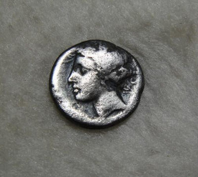 阿尔特米德古典钱币中国微拍第六期 古希腊 科林斯一德拉克马银币