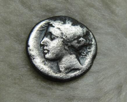 阿尔特米德古典钱币中国微拍第六期 古希腊 科林斯一德拉克马银币