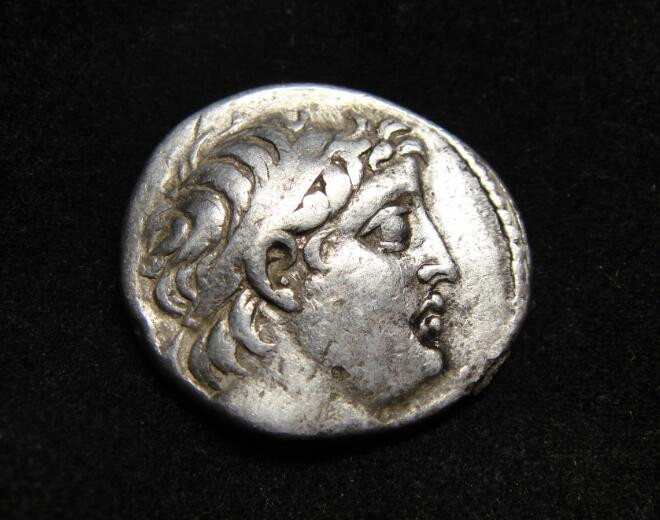 阿尔特米德古典钱币中国微拍第六期 古希腊 塞琉古帝国 德米特里二世 四德拉克马银币