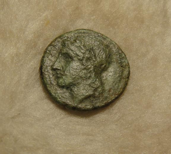 阿尔特米德古典钱币中国微拍第六期 古希腊 西西里岛 叙拉古城邦 阿波罗飞马铜币