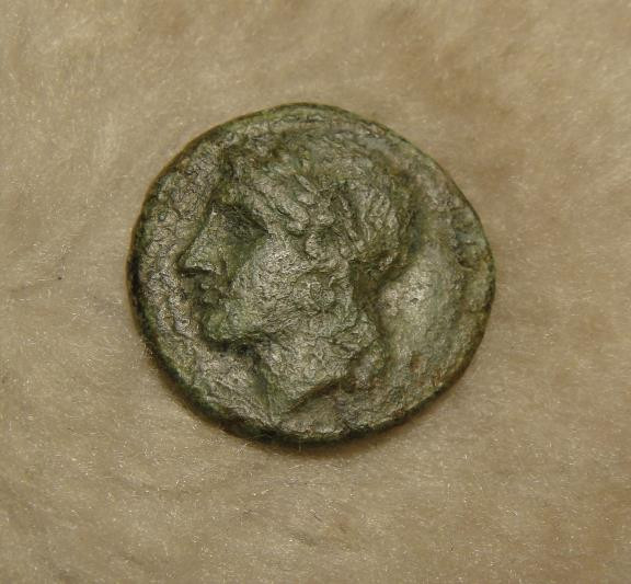 阿尔特米德古典钱币中国微拍第六期 古希腊 西西里岛 叙拉古城邦 阿波罗飞马铜币