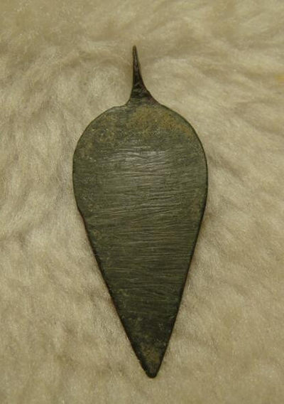 阿尔特米德古典钱币中国微拍第六期 古代叶形铜挂坠