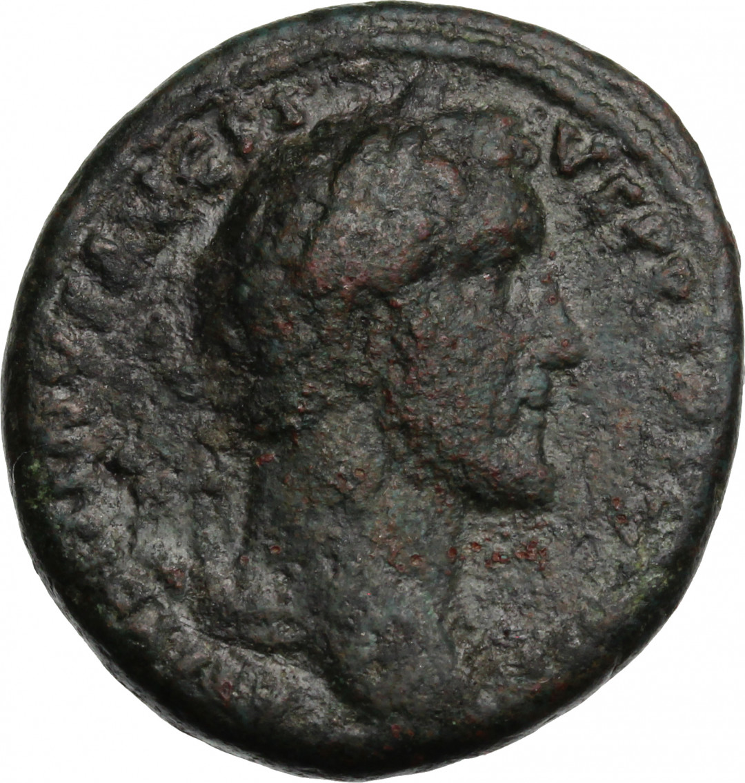 阿尔特米德古典钱币中国微拍第六期 罗马帝国 安东尼.庇护皇帝 阿斯铜币