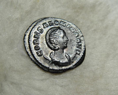 阿尔特米德古典钱币中国微拍第六期 罗马帝国 萨洛妮娜皇后 安东尼安银币