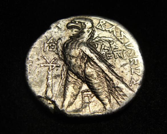 阿尔特米德古典钱币中国微拍第六期 古希腊 塞琉古帝国 德米特里二世 四德拉克马银币