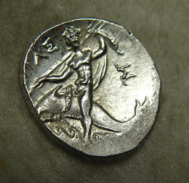 阿尔特米德古典钱币中国微拍第六期 古希腊意大利半岛 阿普里亚 塔兰托 诺姆斯银币