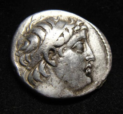 阿尔特米德古典钱币中国微拍第六期 古希腊 塞琉古帝国 德米特里二世 四德拉克马银币