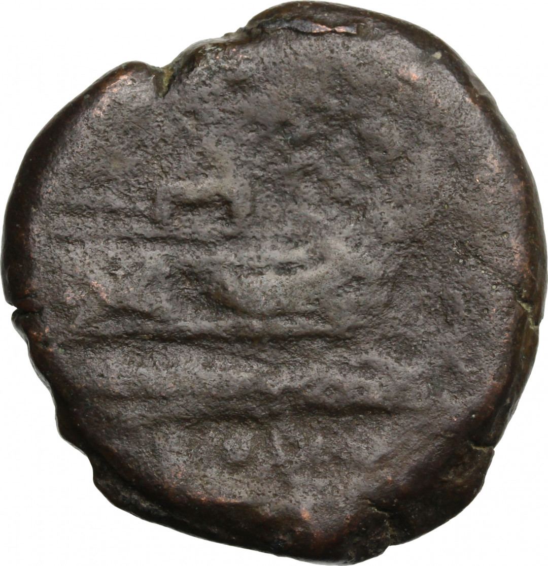 阿尔特米德古典钱币中国微拍第七期 古罗马共和国雅努斯双面神大铜币