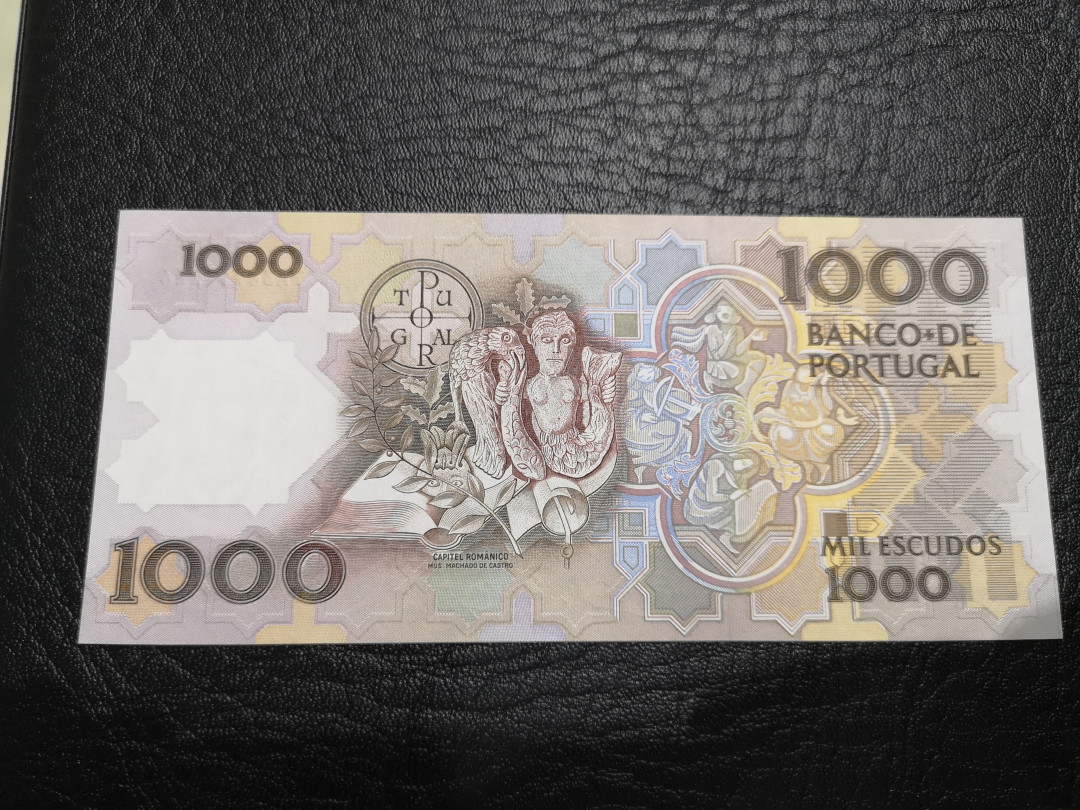 《外钞收藏家》第八十七期拍卖 葡萄牙1992年1000   全新unc