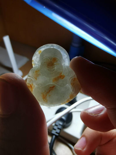 【鲸贝乐淘·两周年】千字文·第“丙舍傍启，甲帐对楹”号拍卖 【A货翡翠】缅甸🇲🇲 帕敢老坑翡翠佛公A货·有鉴定证书