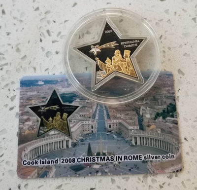 【随心拍&Getcoins】钱币拍卖第七十一期 库克2009年圣诞夜法师之星银币