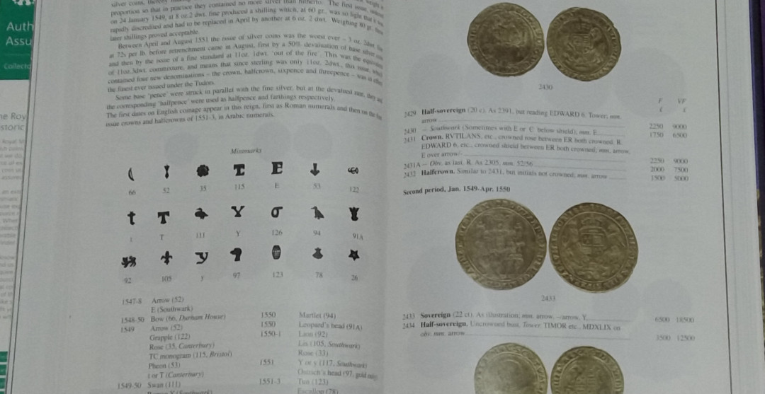 世界钱币章牌书籍拍卖专场第3期 英国硬币目录（从公元前到现代）