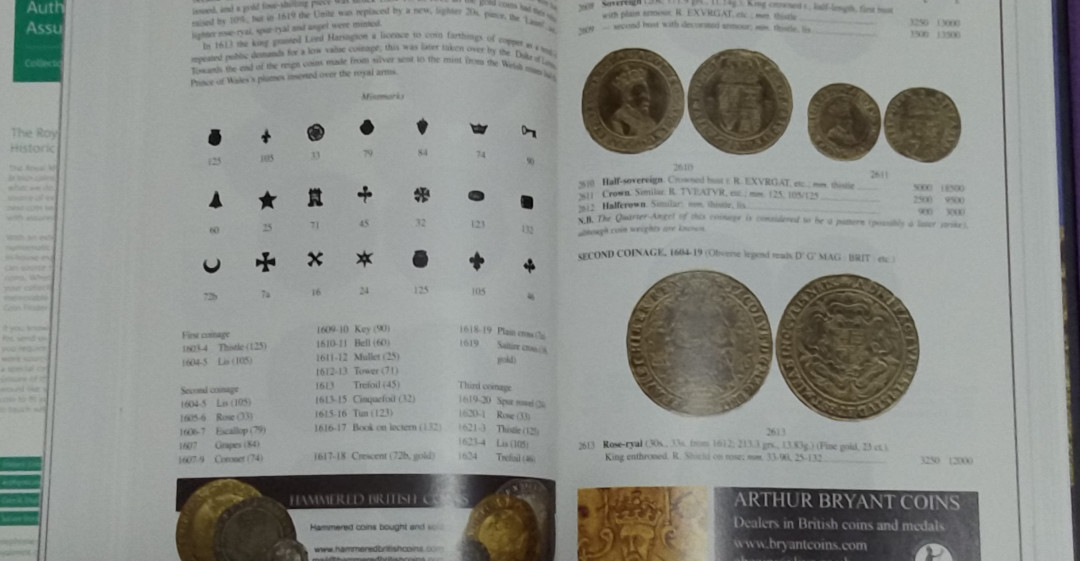 世界钱币章牌书籍拍卖专场第3期 英国硬币目录（从公元前到现代）