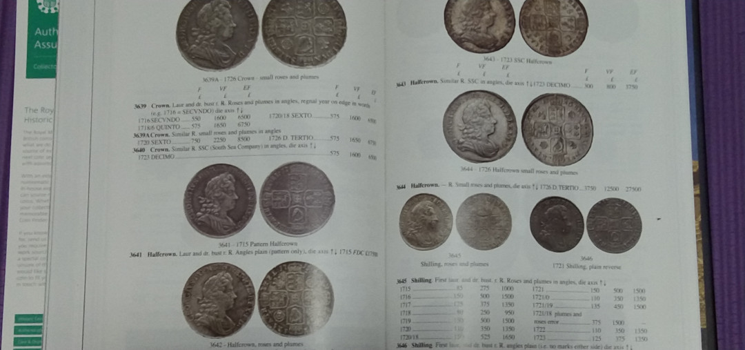 世界钱币章牌书籍拍卖专场第3期 英国硬币目录（从公元前到现代）