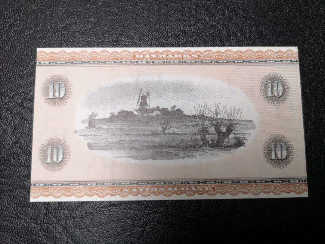 《外钞收藏家》第八十八期拍卖 丹麦1936年10克朗 全新绝品