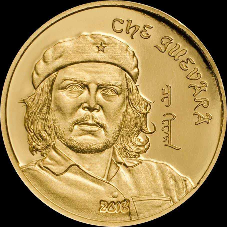 【币观天下】第126期钱币拍卖～ 蒙古2018年格瓦拉小金币