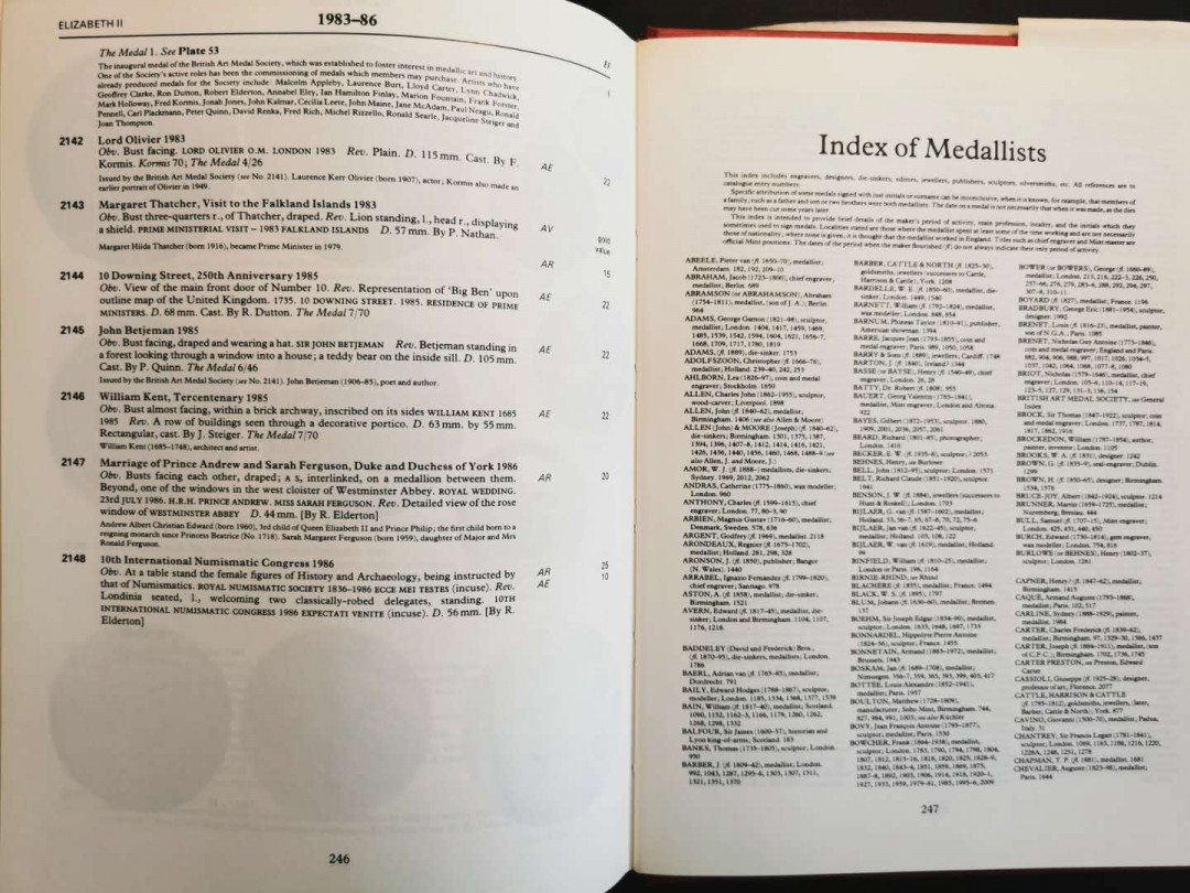 凡希社世界钱币微拍第一百三十六期 英国历史章牌目录首版 大十六开 265页 九品