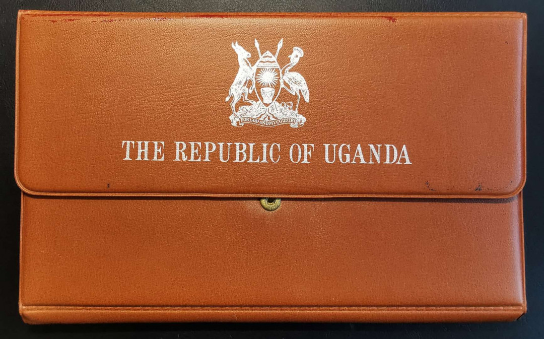 凡希社世界钱币微拍第一百三十六期 1969乌干达大钱包五彩氧化币品一流！