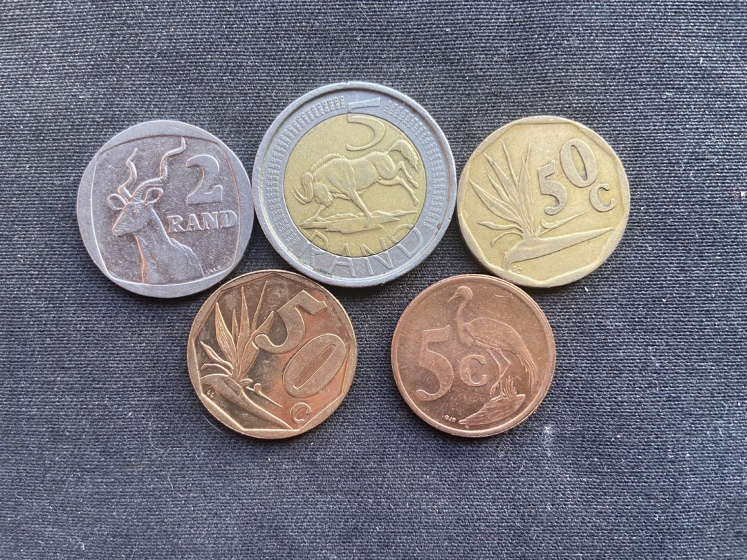 【随心拍&Getcoins】钱币拍卖第七十三期～ 南非散币5枚～