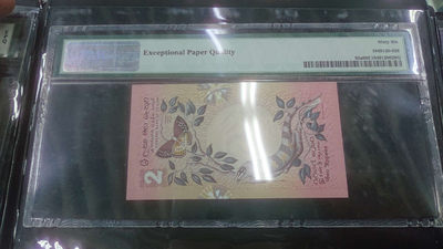 【囧羊收藏】精选微拍第1期~世界钱币场 1979年斯里兰卡2卢比 PMG66E 全新UNC