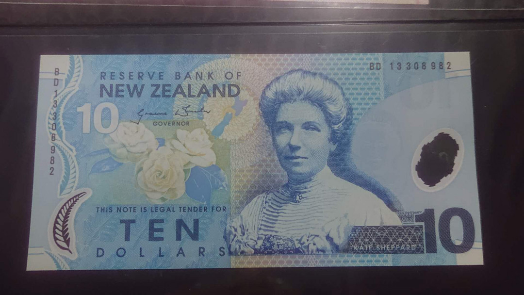 【囧羊收藏】精选微拍第2期~中外钱币场 双11特别版 2013年新西兰10元塑料钞 全新UNC