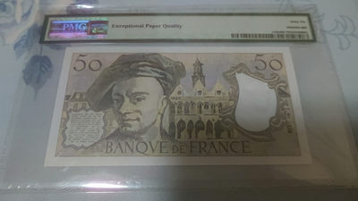 【囧羊收藏】精选微拍第1期~世界钱币场 1980年法国50法郎 PMG66E 