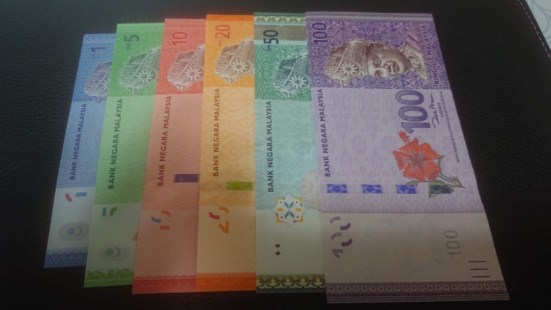 【囧羊收藏】精选微拍第3场~裸币场 11.15晚八点半 新版马来西亚1,5,10,20,50,100林吉特 全套 全新UNC绝品