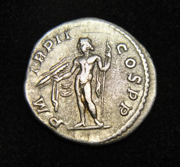 阿尔特米德古典钱币中国微拍第七期 美品！古罗马帝国 塞维鲁.亚历山大 第纳里银币