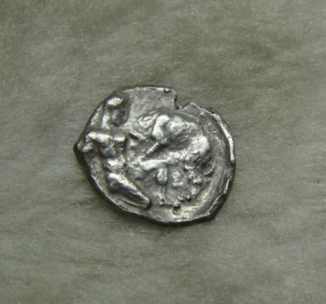 阿尔特米德古典钱币中国微拍第七期 古希腊意大利半岛 南阿普利亚 塔兰托 奥波银币