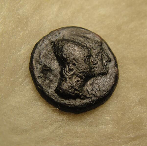 阿尔特米德古典钱币中国微拍第七期 古希腊意大利半岛 卢卡尼亚 梅塔庞顿城邦 稀有铜币