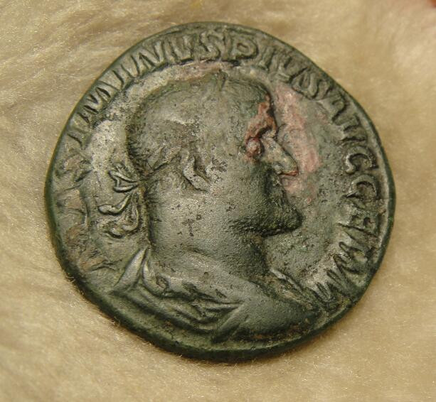 阿尔特米德古典钱币中国微拍第七期 古罗马帝国 马克西米努斯皇帝 赛斯特提大铜币