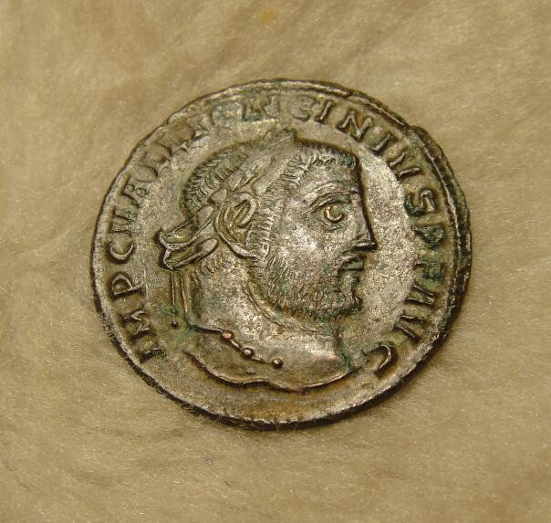 阿尔特米德古典钱币中国微拍第七期 罗马帝国 李锡尼一世 富利铜币（洗银）