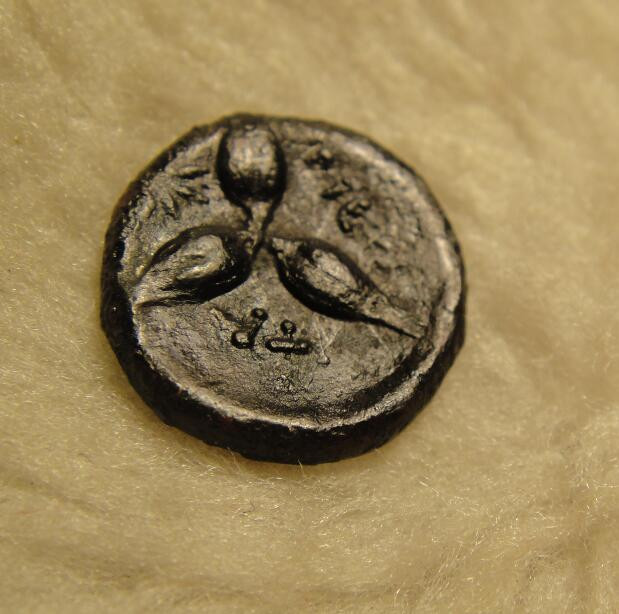 阿尔特米德古典钱币中国微拍第七期 古希腊意大利半岛 卢卡尼亚 梅塔庞顿城邦 稀有铜币