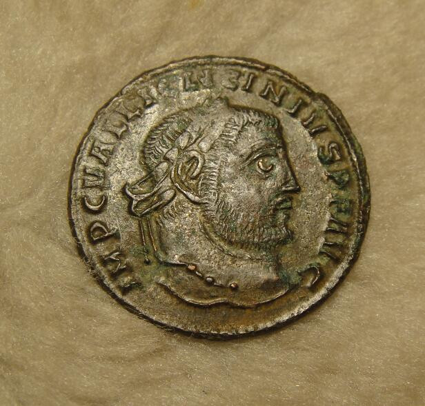 阿尔特米德古典钱币中国微拍第七期 罗马帝国 李锡尼一世 富利铜币（洗银）