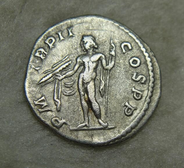 阿尔特米德古典钱币中国微拍第七期 美品！古罗马帝国 塞维鲁.亚历山大 第纳里银币