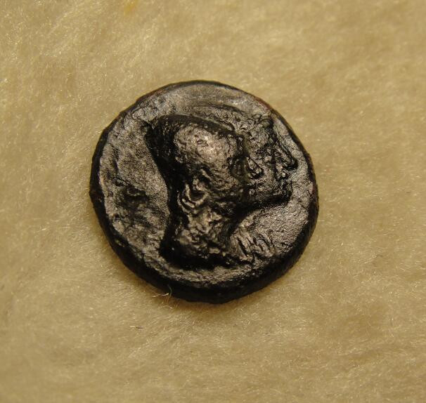 阿尔特米德古典钱币中国微拍第七期 古希腊意大利半岛 卢卡尼亚 梅塔庞顿城邦 稀有铜币